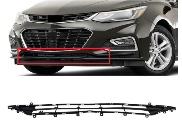 Решетка в бампер центральная  CHEVROLET  Cruze 2015-2024  до рестайлинга  Тайвань (TW)