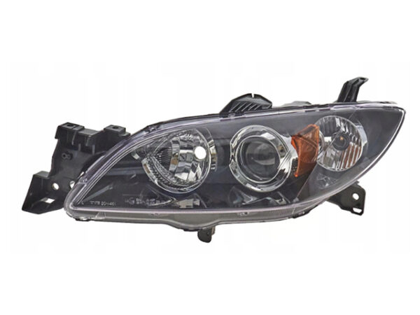 Фара левая  Mazda  3 2003-2009  под электрокорректор  DEPO (Тайвань SH)