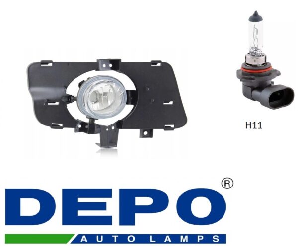 Фара противотуманная правая  Mazda  3 2003-2009  до рестайлинга, SPORT TYPE  DEPO (Тайвань SH)