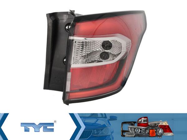 Фонарь задний правый  Ford  Kuga 2013-2019  рестайлинг, наружный в крыло, LED  Тайвань (TYC)