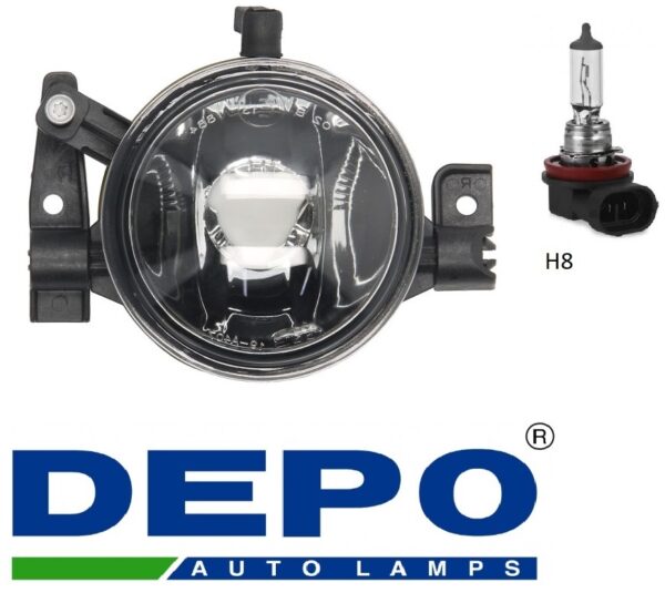 Фара противотуманная левая  Ford  C-Max 2003-2010  до рестайлинга  DEPO (Тайвань SH)