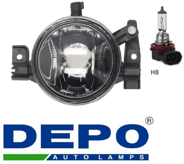 Фара противотуманная правая  Ford  C-Max 2003-2010  до рестайлинга  DEPO (Тайвань SH)