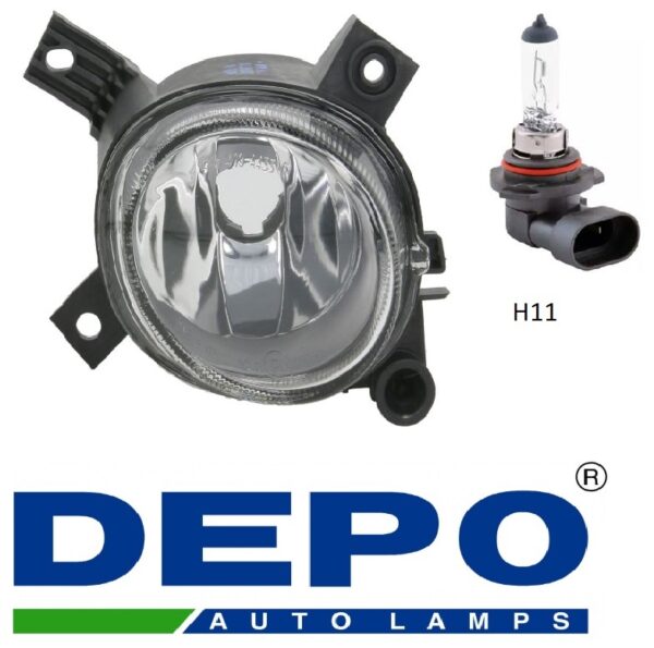 Фара противотуманная правая  Audi  A4 2004-2008    DEPO (Тайвань SH)