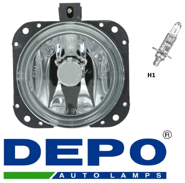 Фара противотуманная правая  Citroen  Berlingo 1996-2008  рестайлинг  DEPO (Тайвань SH)