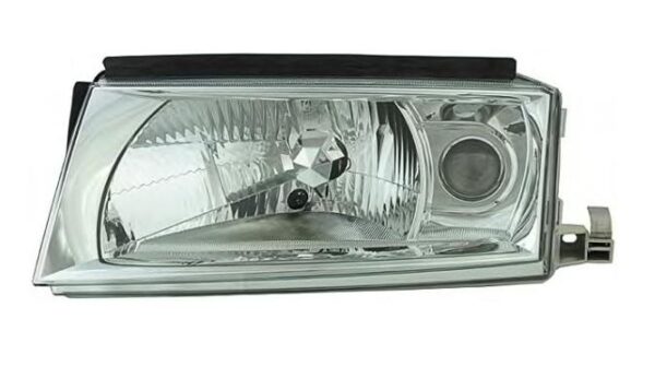 Фара левая  Skoda  Octavia 1996-2004  рестайлинг, с линзой  DEPO (Тайвань LC)
