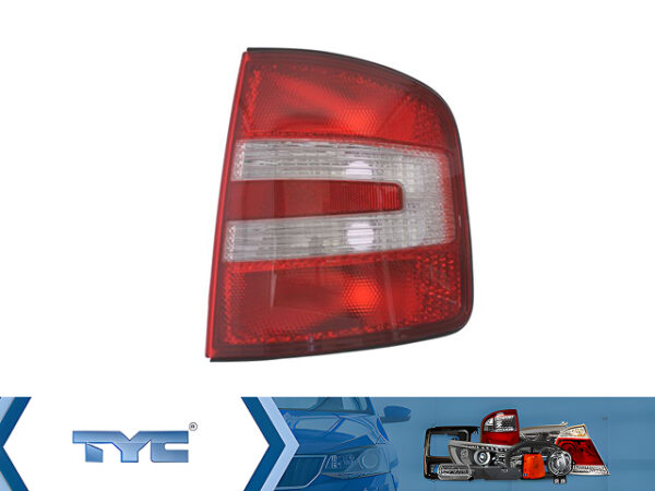 Фонарь задний правый  Skoda  Fabia 1999-2007  рестайлинг  Тайвань (TYC)