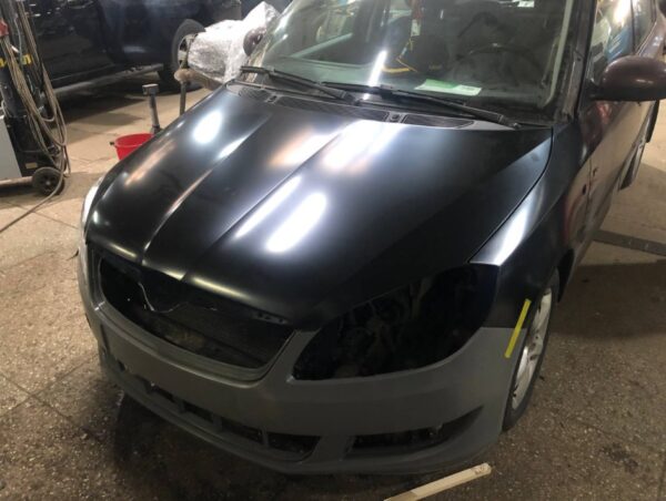 Крыло переднее левое  Skoda  Fabia 2007-2014  с отверстием под повторитель  Тайвань (TW) — изображение 3